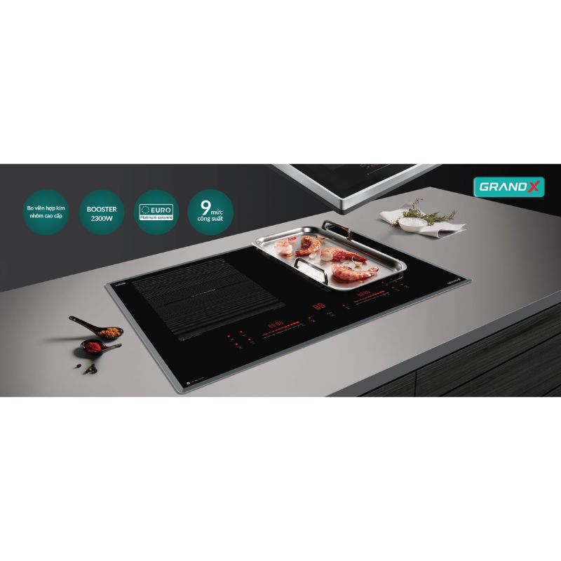 Ảnh bếp từ Grandx GX IH658SE Ảnh bếp từ Grandx GX IH658SE