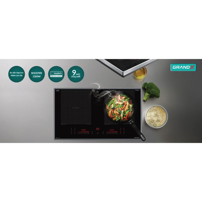 Ảnh bếp từ Grandx GX IP659SE Ảnh bếp từ Grandx GX IP659SE