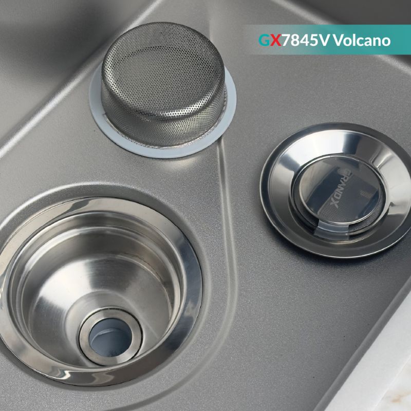 Bát rác chậu rửa bát GrandX GX7845V Bát rác chậu rửa bát GrandX GX7845V