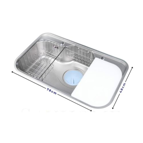 Chậu rửa bát Grandx GX7848JP 5 Kích thước chậu rửa bát Grandx GX7848JP