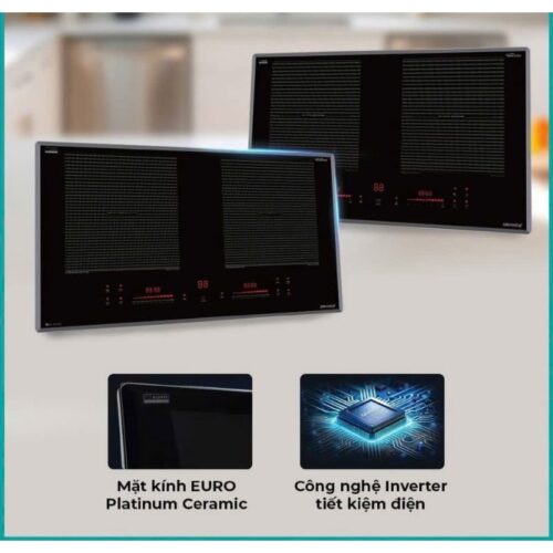 Bếp từ Grandx GX IP659SE 4 Mặt bếp từ Grandx GX IP659SE