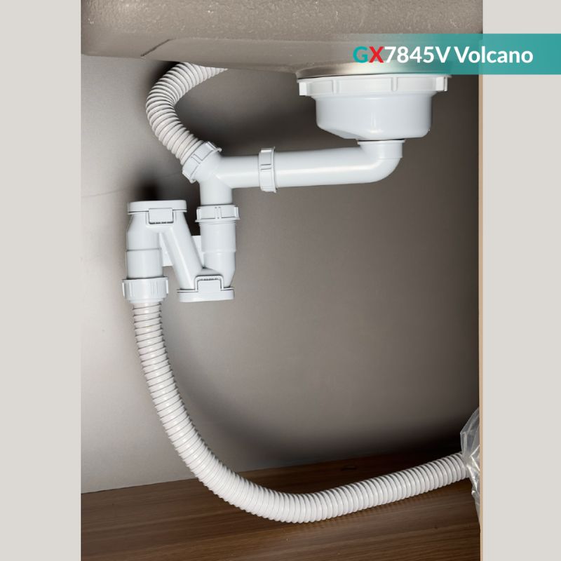 Siphon chậu rửa bát GrandX GX7845V Siphon chậu rửa bát GrandX GX7845V