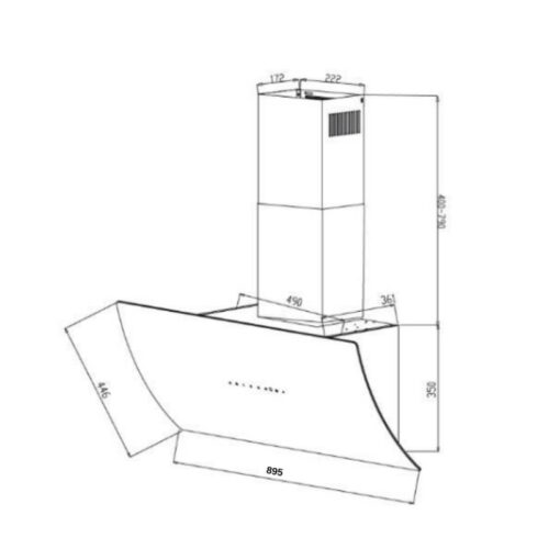 kich thuoc may hut mui ap tuong grandx gx h90f87b