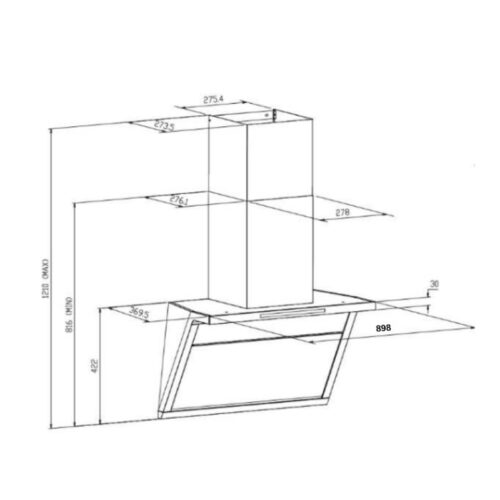 kich thuoc may hut mui ap tuong grandx gx h90t88g